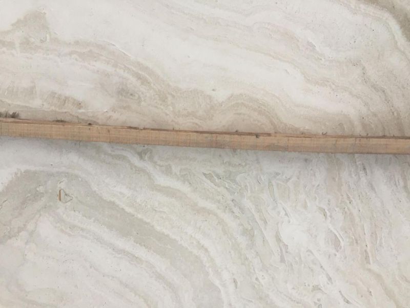 Roman Travertine Cream/Beige/ Silver Grey/White Travertine with Straight Veins/Cross Cut for Slab/Floor Tile/Wall Cladding