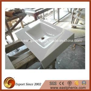Artificial Sparkling White Crystallized Glass Stone Bathroom Vanity Tops