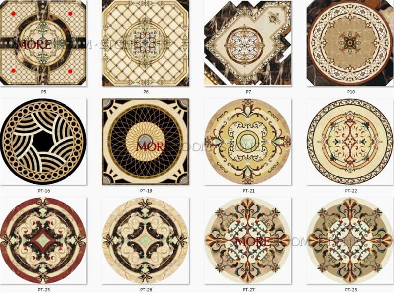 Custom Water Jet Medallion Floor Marble for Sale