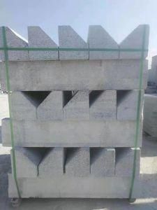 Grey Color Machine Cut Granite Kerbstone