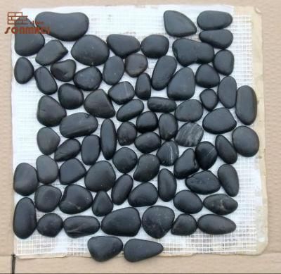 Landscaping Flooring Black River Cobble Stone