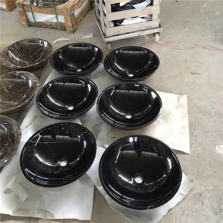 Popular Colorful Marble Basins Sinks for Bathroom