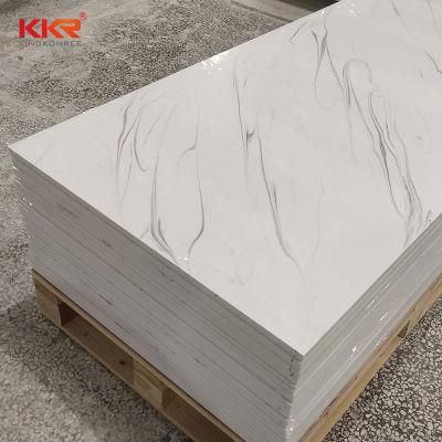 Customized Marble Resin Stone Pattern Decorative Board Acrylic Solid Surface Sheet