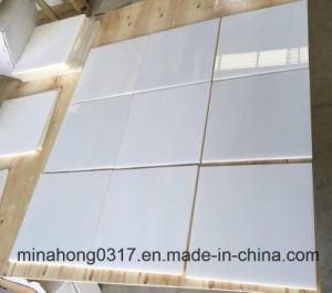 Pure White Marble Tiles, /Slabs for Flooring &amp; Wall Cladding