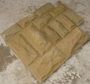 Yellow Sandstone Mushroom Stone Tile for Wall Tile, Decoration