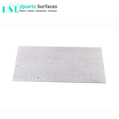 4mm Thin Light Grey Marble Plate for Wall Tiles
