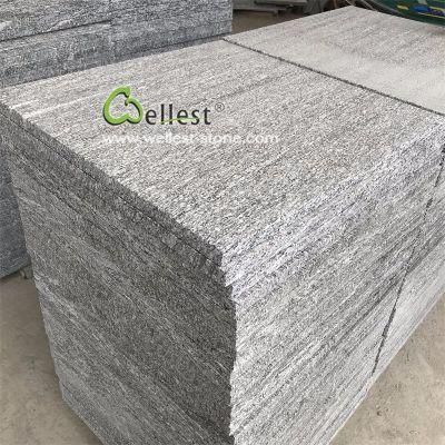 Best Quality Nero Santiago Grey Flamed Granite Tile