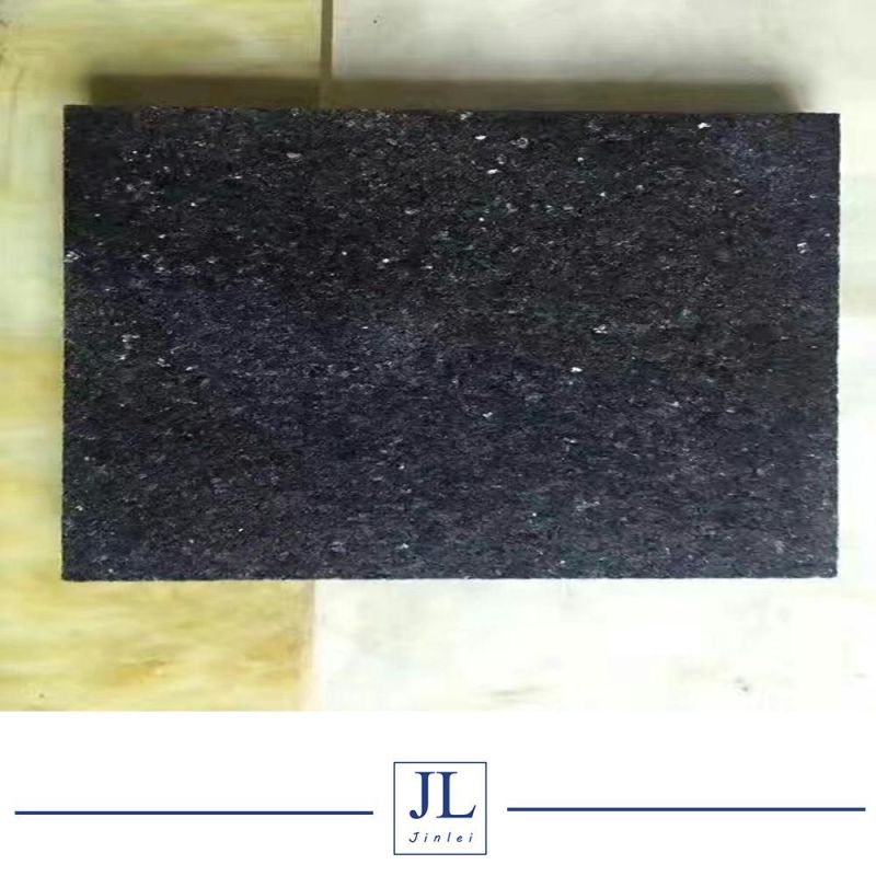 China Mongolia Black Galaxy Granite Tile Countertop Stoneslabs Granite