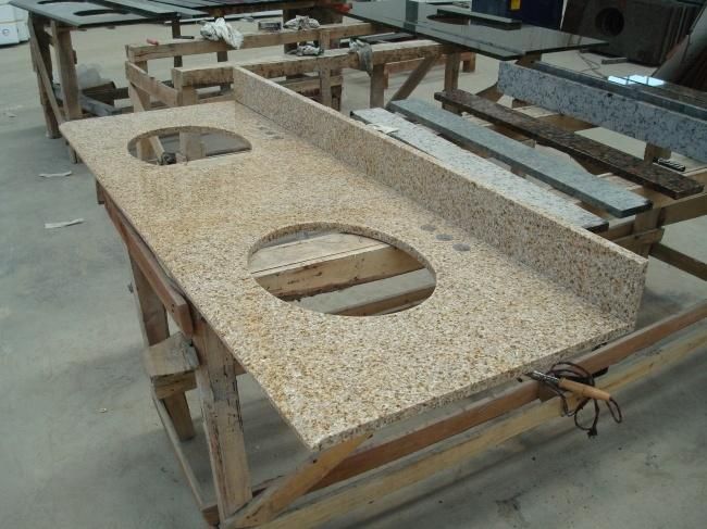 Customized Crema Marfil Marble Beige Color Countertop/Kitchen Top/Vanity Top