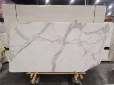 High Quality Polished Calacata Quartz Quartz Stone Granite Slab Kitchen Countertop
