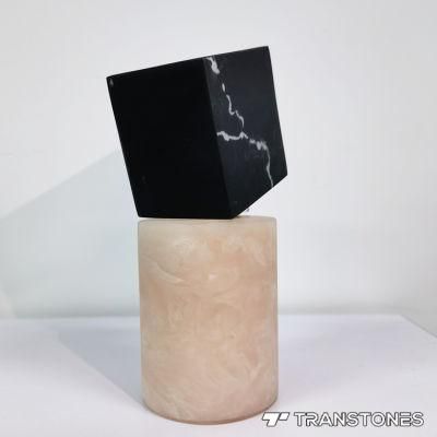 Alabaster Solid Surface Wall Cladding Panels for Display Plot Onyx Slab Marble