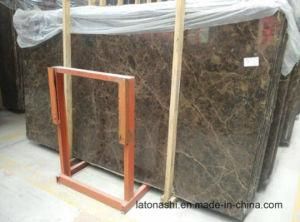 Dark Emperador Marble in Slabs for Floor and Coutertop