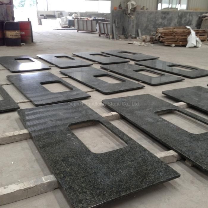 Brazil Verde Ubatuba Green Stone Kitchen Countertop Granite
