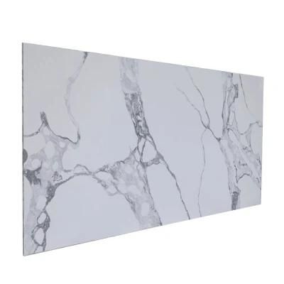 White Vanity Tops Quartz Stone Slab for Countertops/Kitchen/Bathroom