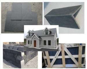 Natural China Black Stone Slate for Flooring/Roofing/Wall Cladding