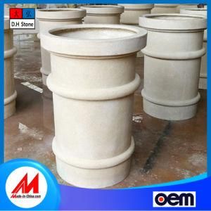 Made in China Large Stone Flower Pot for Garden Decoration