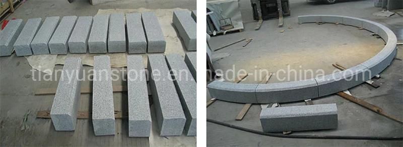 Flamed G603 Grey Granite Paving/Curbstone/Cobblestone/ Kerbstone for Landscape