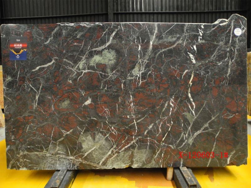High Polished White/Black/Grey/Beige/Brown/Green/Red/Wooden Marble Slab