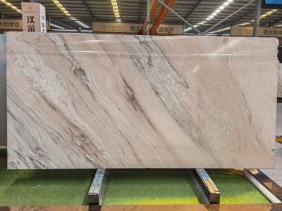 Pink/White Italian Marble Palissandro White Bathroom Panel Flooring