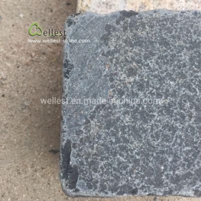 Flamed Black Basalt Stone Paver