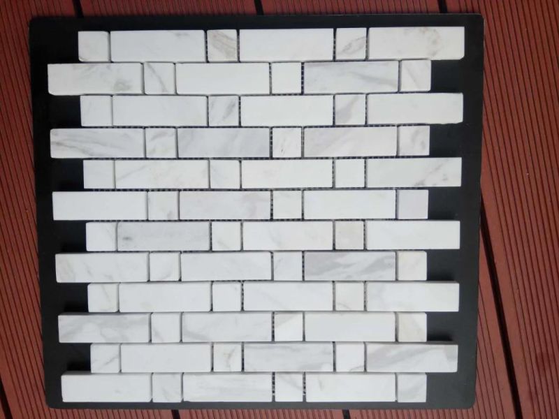 Popular and Cheap Marble Material Mosaic Tile Used for Floorings and Walls