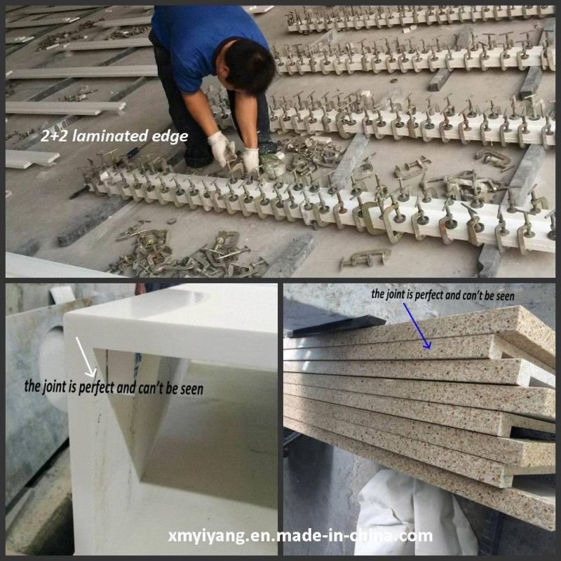 Artificial Quartz Stone for Kitchen Countertops/Vanitytops/Tabletop/Coffee Tops