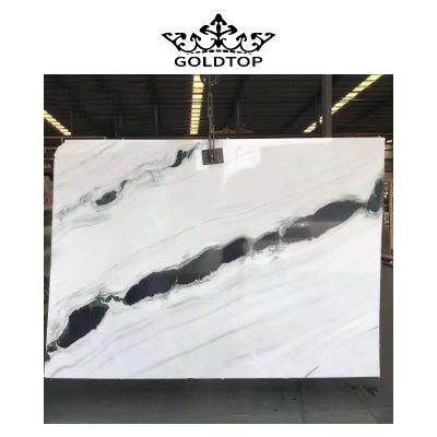Strong Practicality Factory Wholesale Natural Stone Marble Floor/Wall Tile Panda White Marble for Restaurant