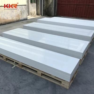Wholesale White Corian Acrylic Stone Resin 12mm Solid Surface Sheets