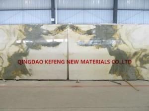 Landscape Painting Jade Marble Slab Building Materials for Interior Decoration