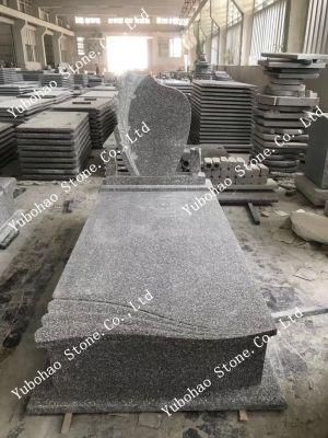 New G664/Cheap Carved Granite Tombstone/Monuments for Cemetery Memorials