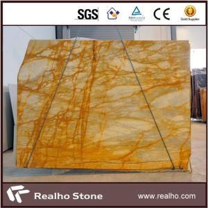 Polished Yellow Gold Giallo Siena Marble Slabs