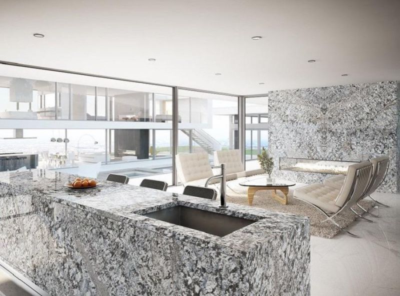 Bianco Antico Granite for Kitchen Countertop/Island/Worktop/Wall