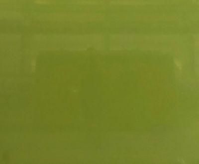 Lime Green Shiny Kitchen Island Quartz Stone