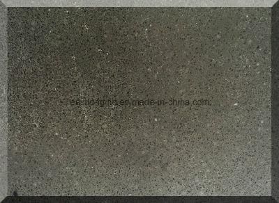 Black Kitchen Countertop Artificial Quartz Stone