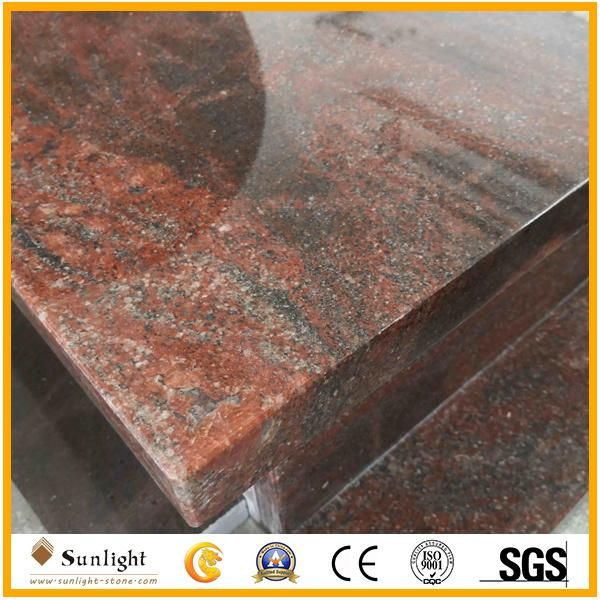 India Multicolor Red Granite Cemetery Western Monuments Tombstone
