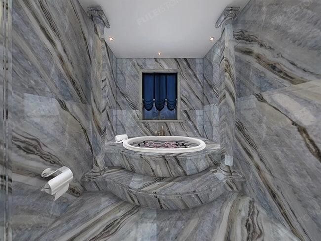 Blue River Marble Slab