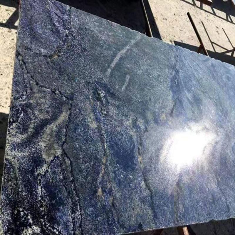 Beautiful Brazil Natural Blue Fantasy Granite Stone Blue Granite for Wall Slabs Tiles