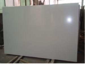 Artificial Pure White Marble for Countertop Vanity Top Slab Tile