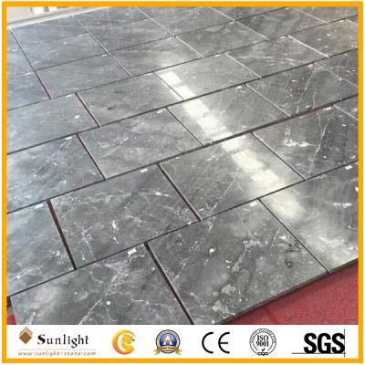Customeize Polished Grey Marble Tiles, Gray Silver Mink Marble Flooring
