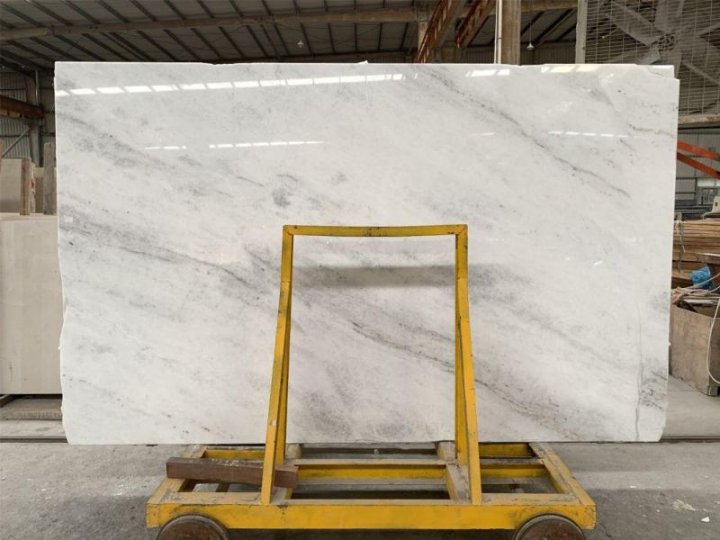 White Stone Marble for Flooring Tiles Slabs Countertops/Worktops/Vanitytops