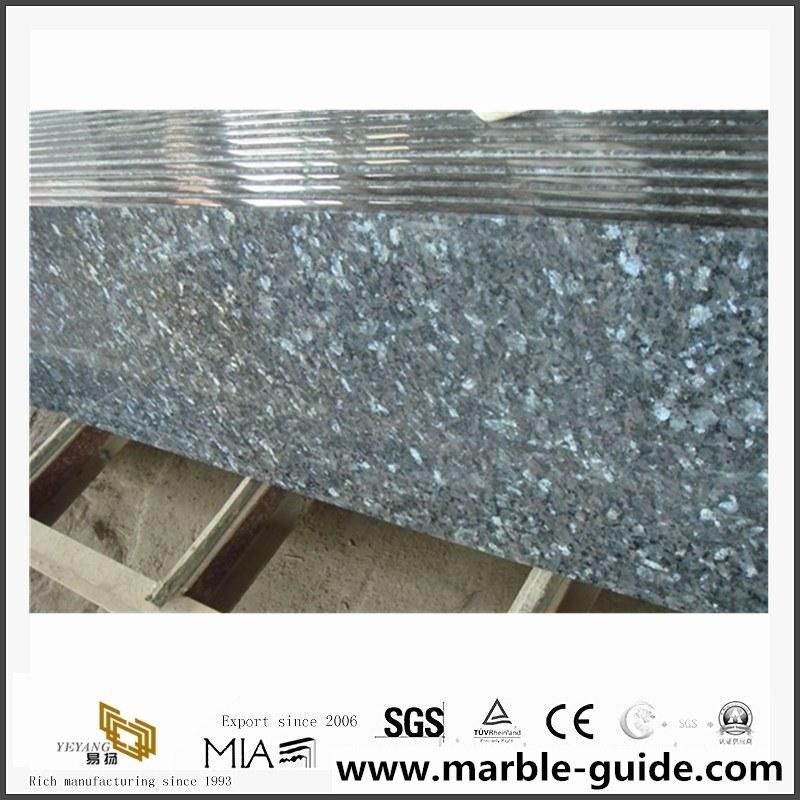 Natural Blue Pearl Granite for Flooring Tiles/Steps/Kitchen Countertops