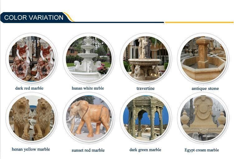Natural Stone Marble Balustrade House Decorative Stone Railings White Marble Balcony Baluster