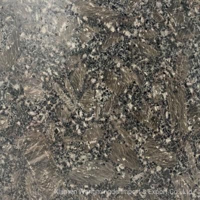 Brown and Star Granite with Rich Texture Use for Bar Counters and Kitchen Supplies