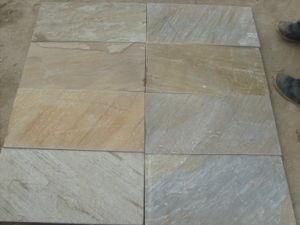 Wooden Slate, Slate Flagstone Slate on Mesh for Outdoor