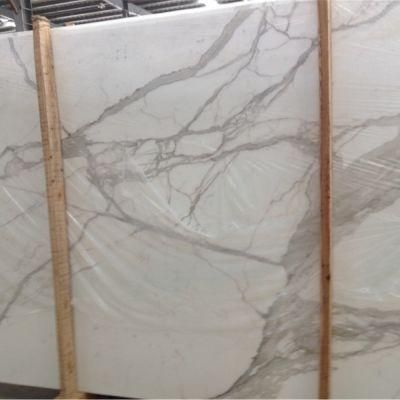 Snow White Stone Marble for Flooring Tiles Slabs Countertops/Worktops/Vanitytops