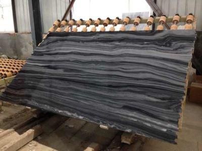 Popular Natural Hilton Grey Marble Slab and Tile for Hotel Wall Floor Decorate
