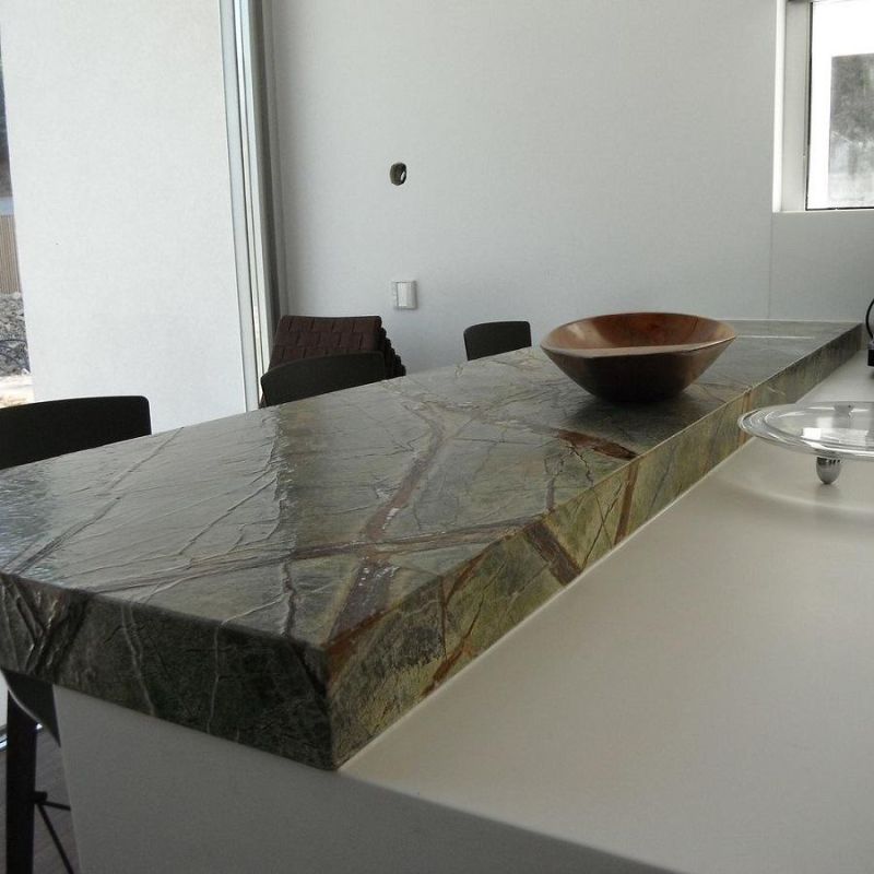 Rainforest Green Granite Slab for Countertop/Fllor/Wall/Bathroom/Kitchen