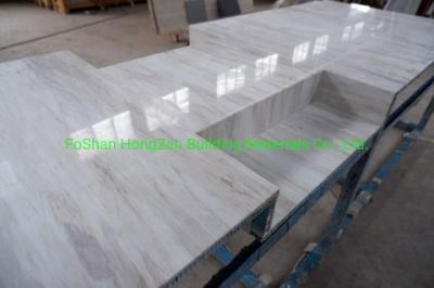 Custom Hot Sale Lightweight Stone Aluminum Honeycomb Panels for Stone Toilet Partition