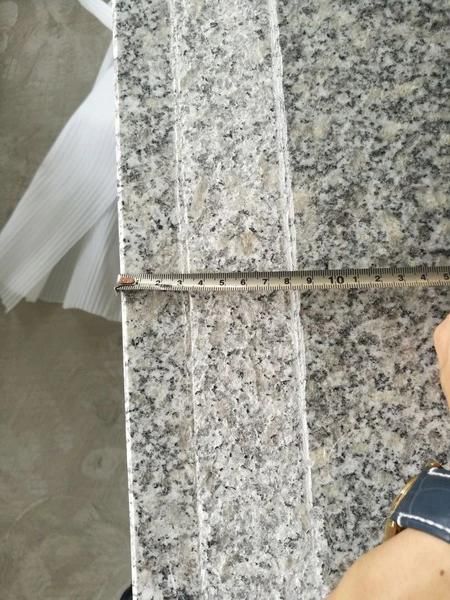 G602 Rosa Grey Granite Staircase with Anti Slip Grooves