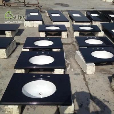 Absolute Black Vanity Tops Countertops Table Tops Granite G509 Residential